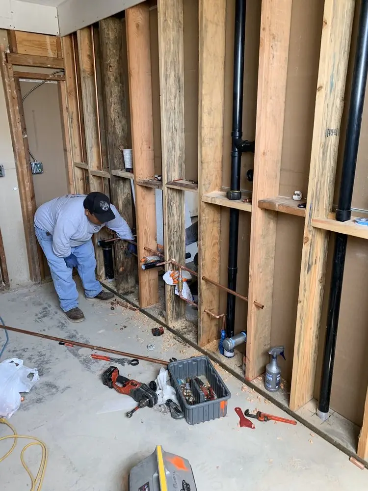 Commercial rough-in plumbing for Commercial Plumbing in North Woburn